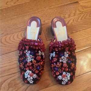 Christian Louboutin Embellished flats